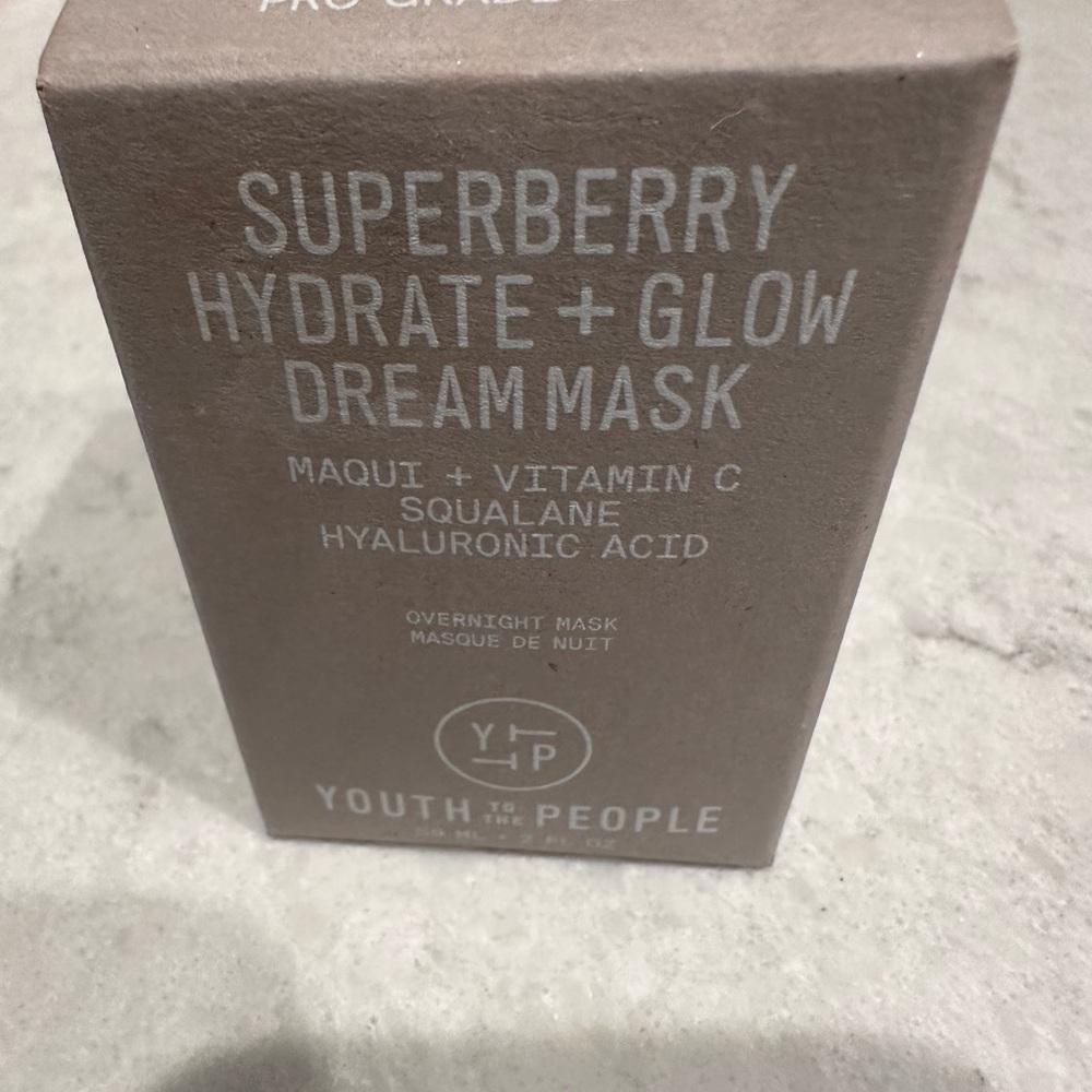 Superberry Hydrate + Glow Dream Mask - Pink